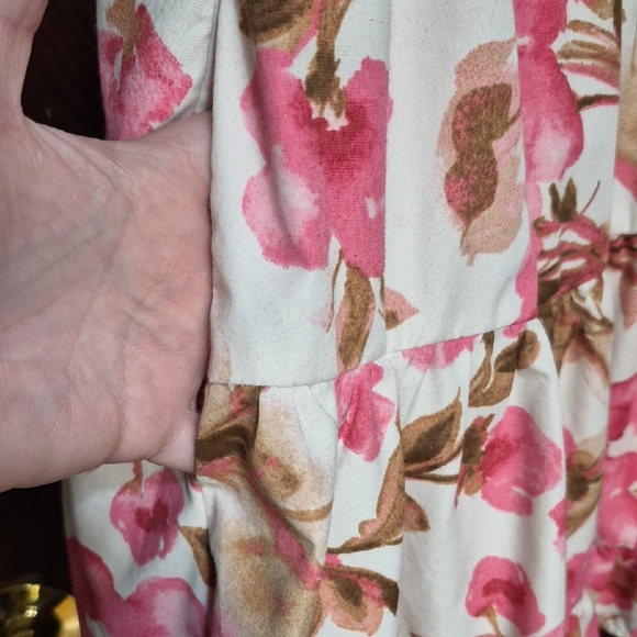 Abercrombie & Fitch Pink Floral Mini Dress - Picture 6 of 6